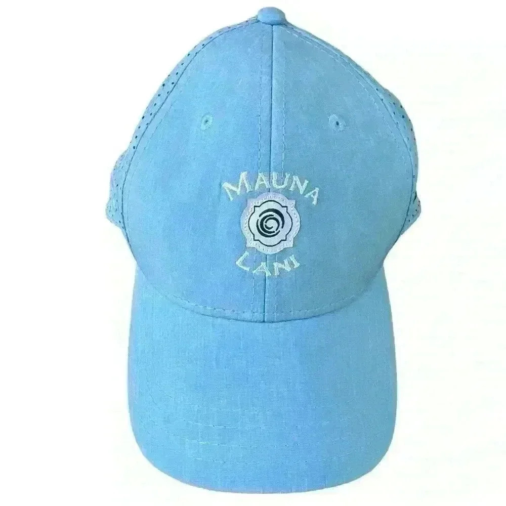 Mauna Lani Logo Baby Blue Pukka Adjustable Golf Cap Hat